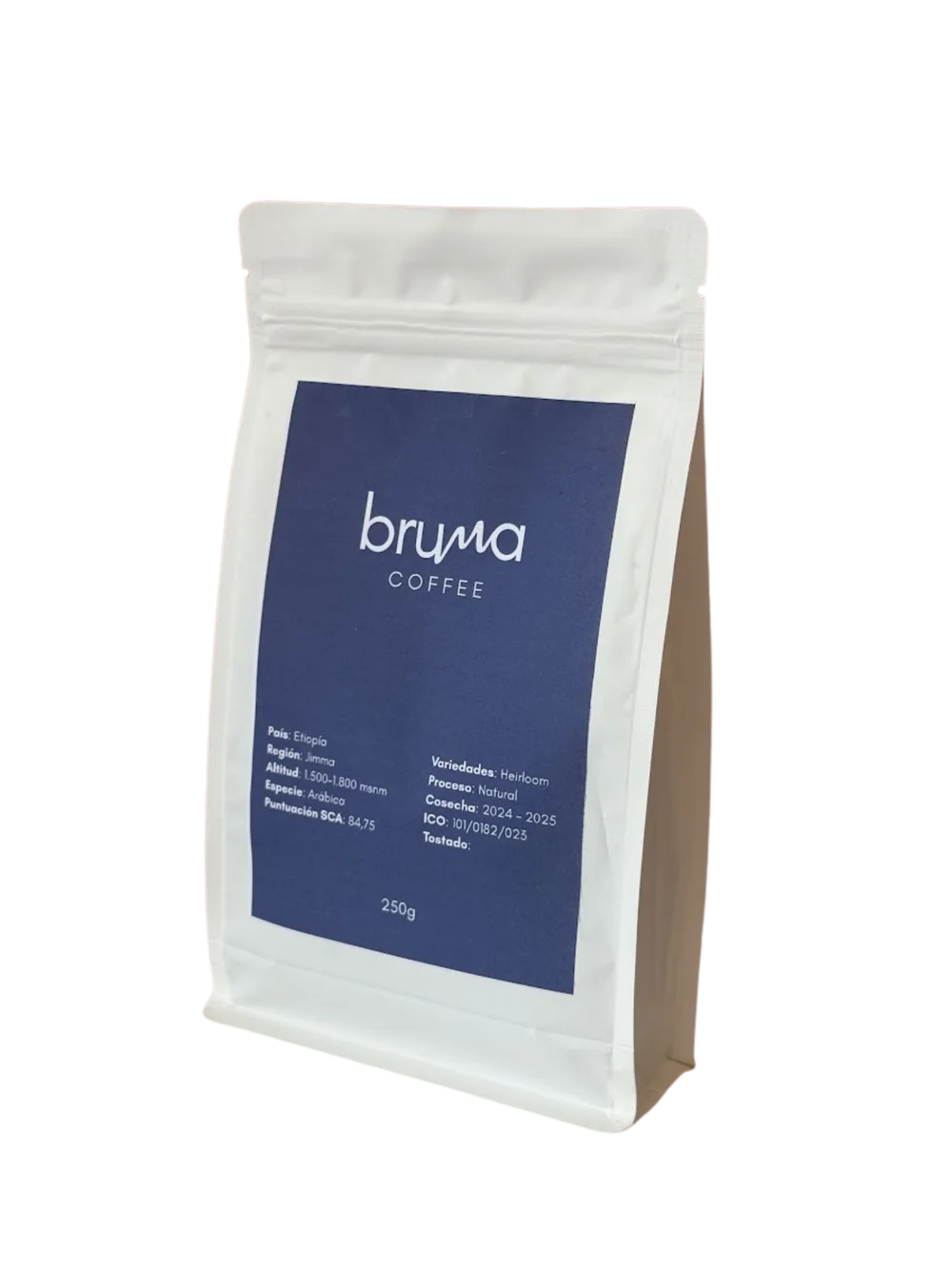 Bruma coffee bag, 250 g — Ethiopia Jimma